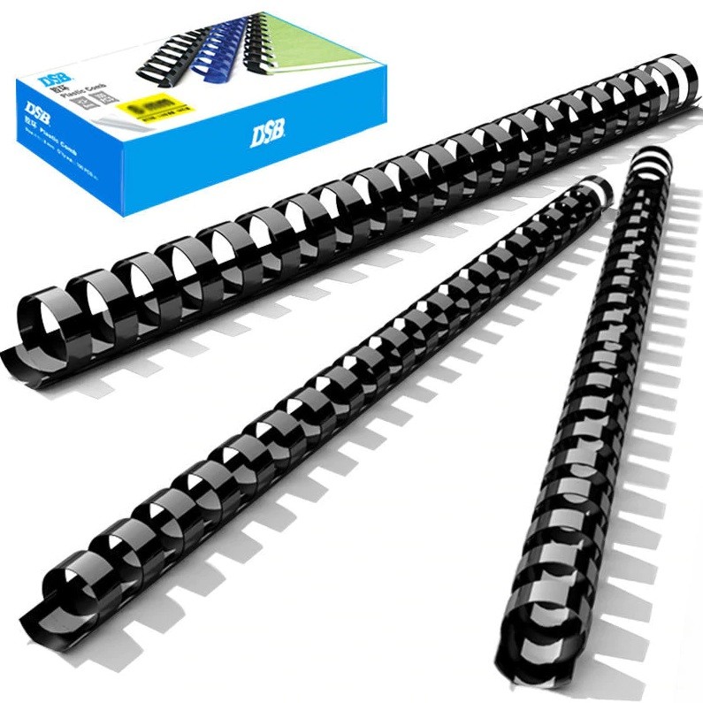 Plastic Combs Black - Size 6mm (x100)