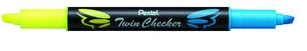 Pentel Highlighters- TWIN - Yellow / Blue
