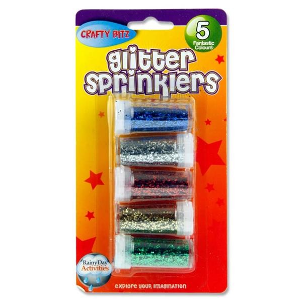 Glitter Powder x 5 / Blister Ass 3 grm
