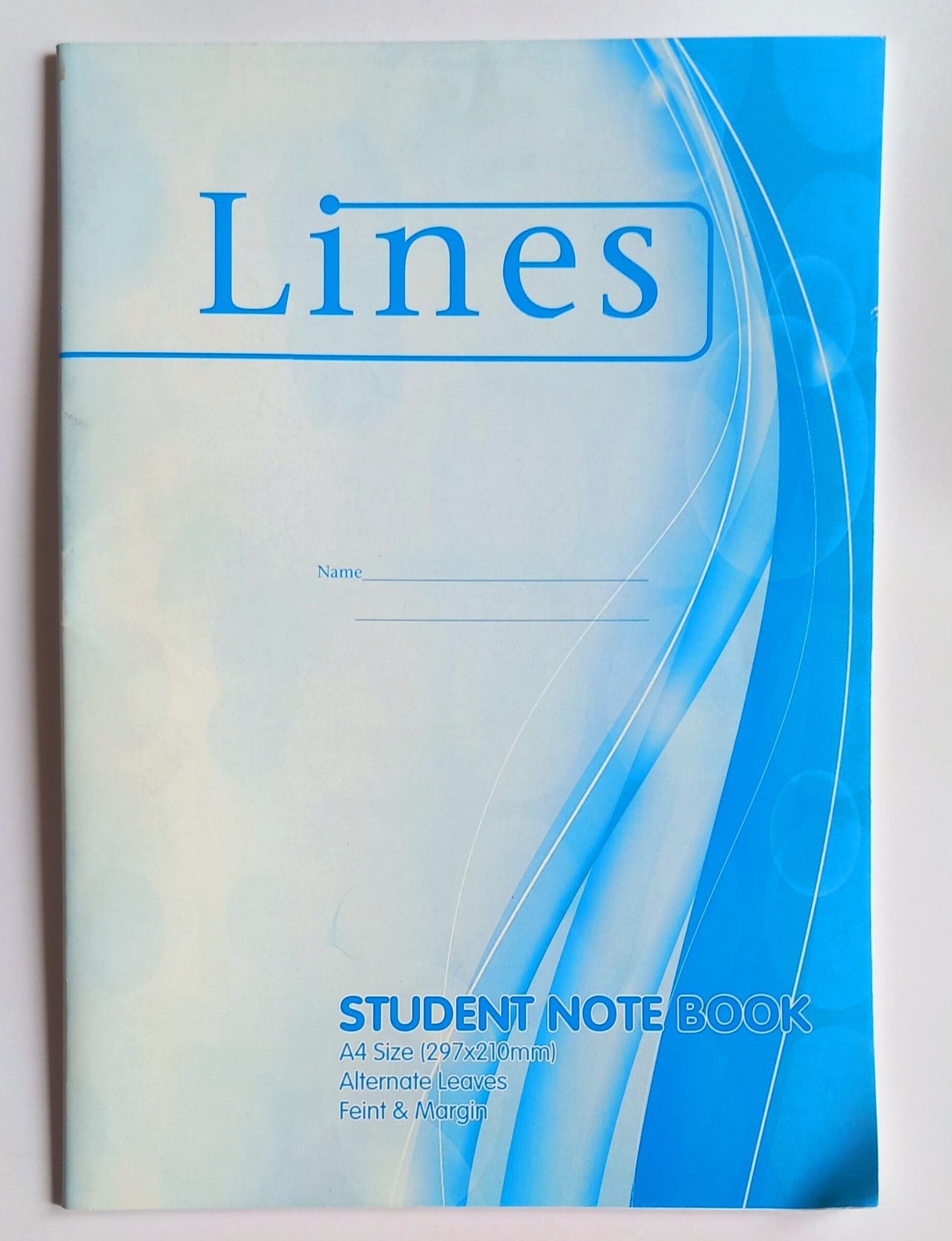 Lines Collection (h1) - Student Note Book - 64 pgs - A4 ( x 20 )