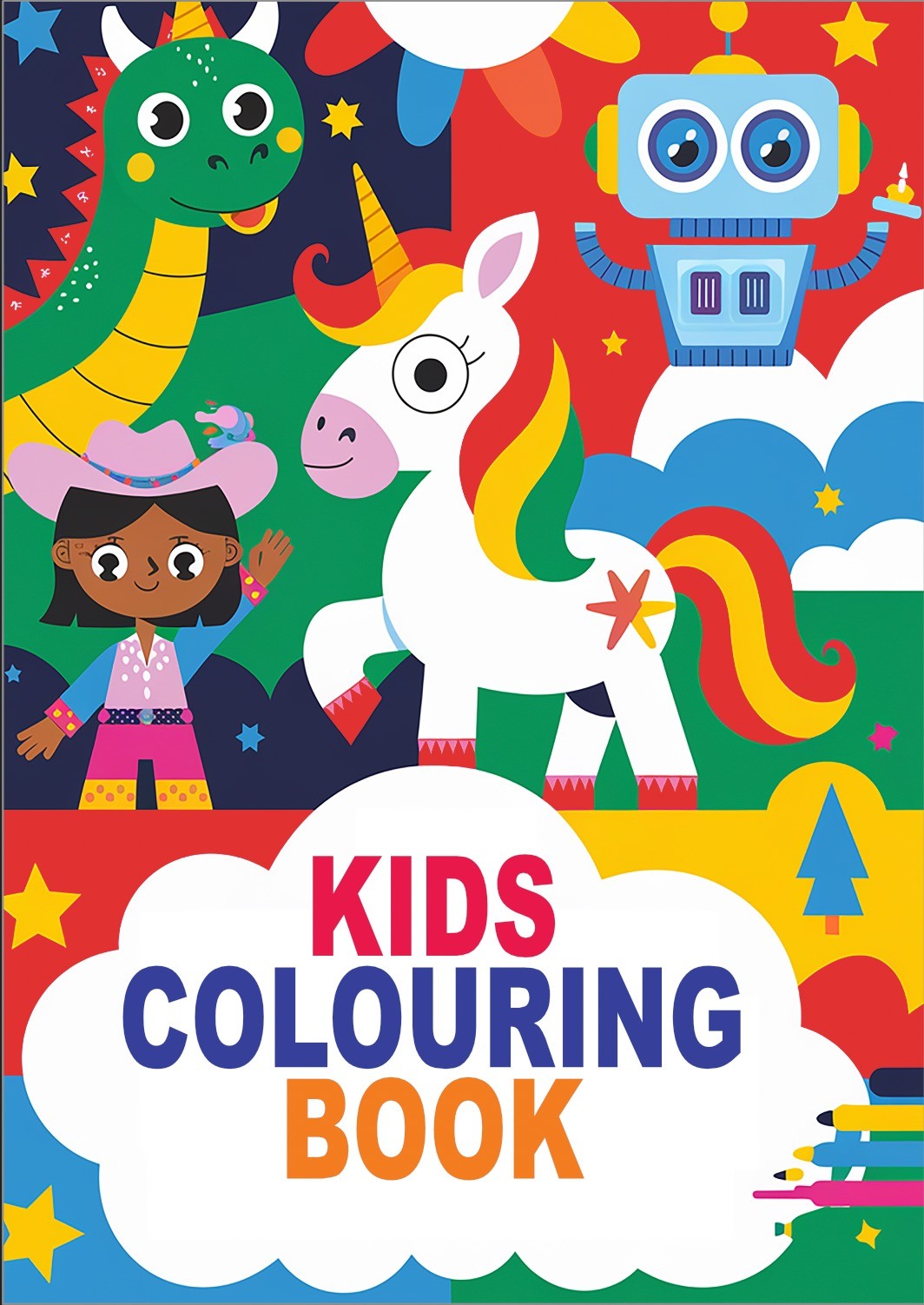 Colouring Book - KIDS ------ 48 Pages
