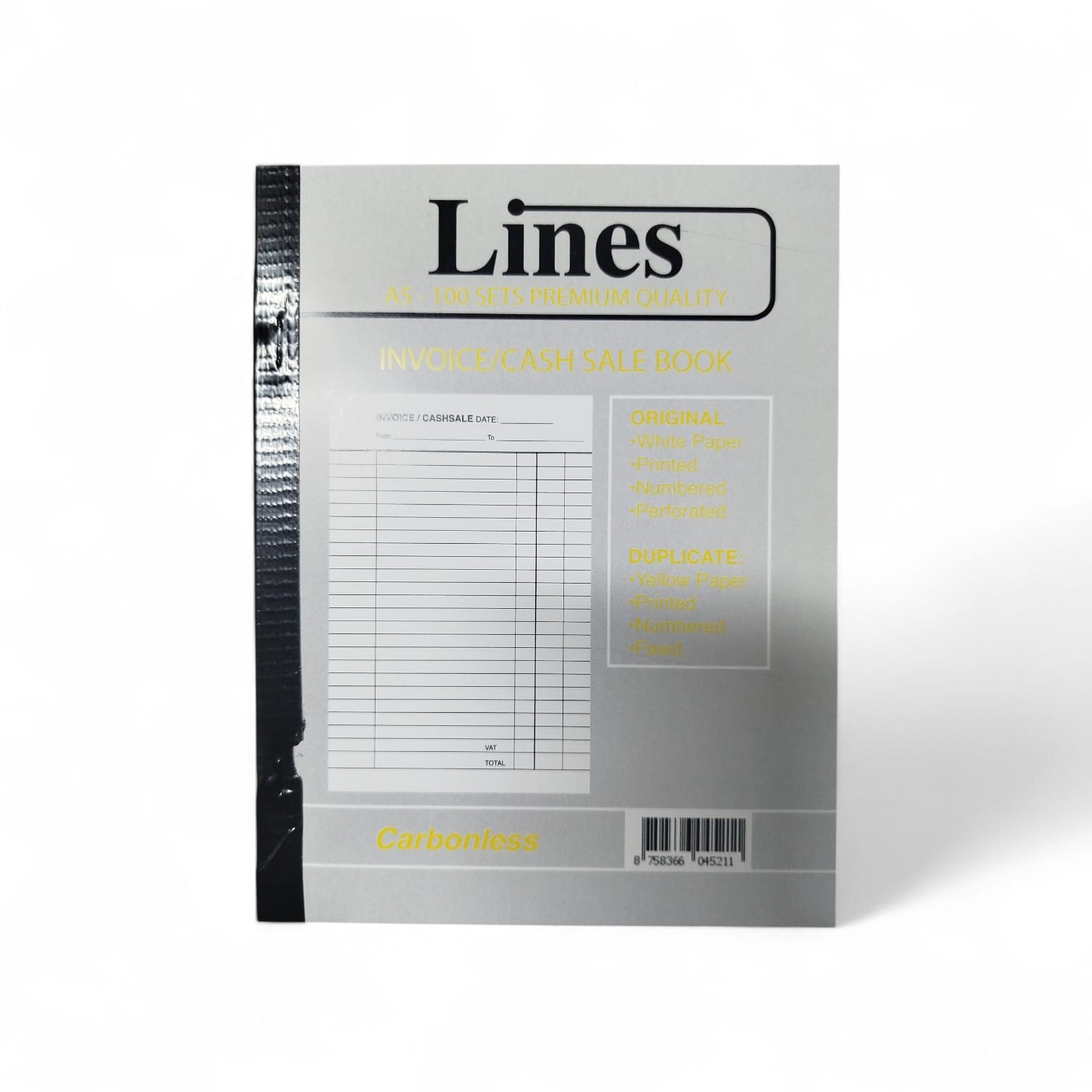 LINES - Invoice Book - Duplicate L/S