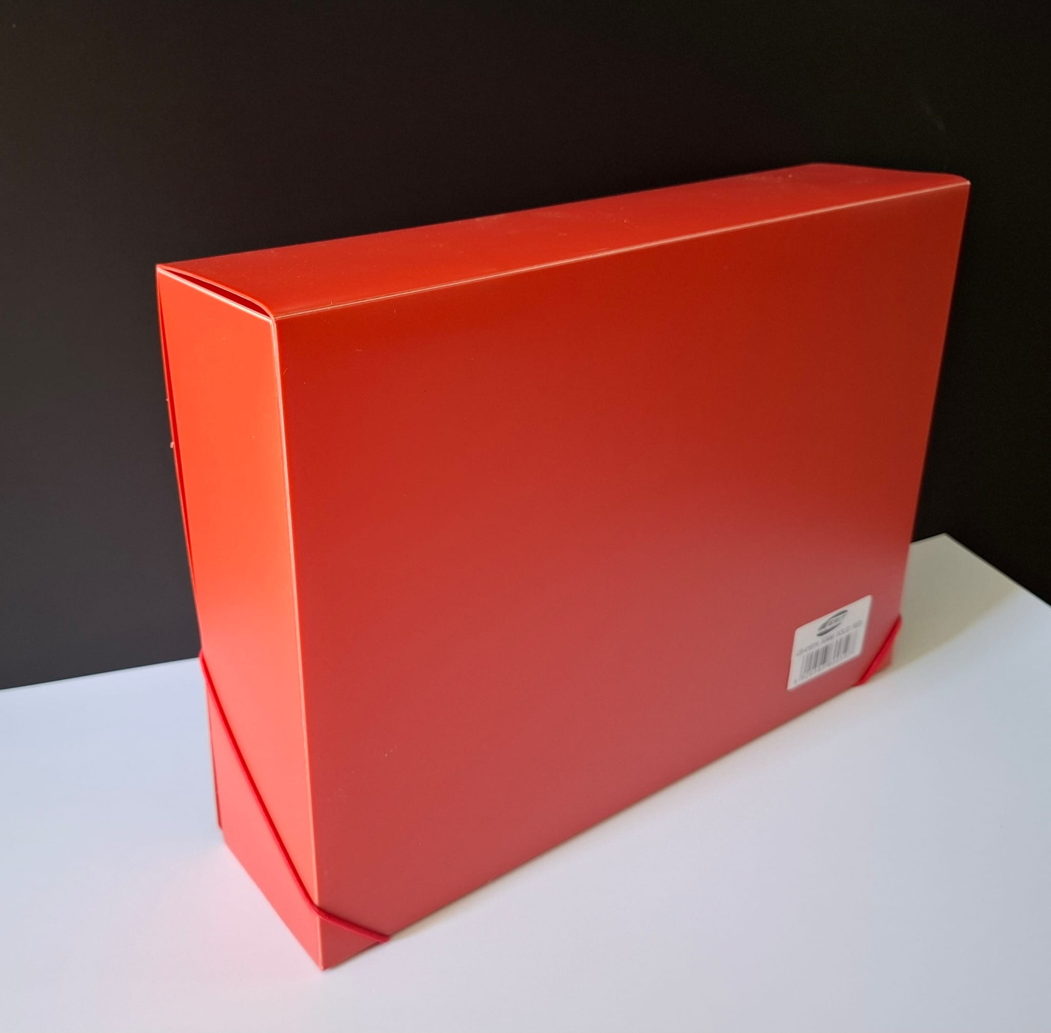 BoxFile PVC 80mm Spine - Red