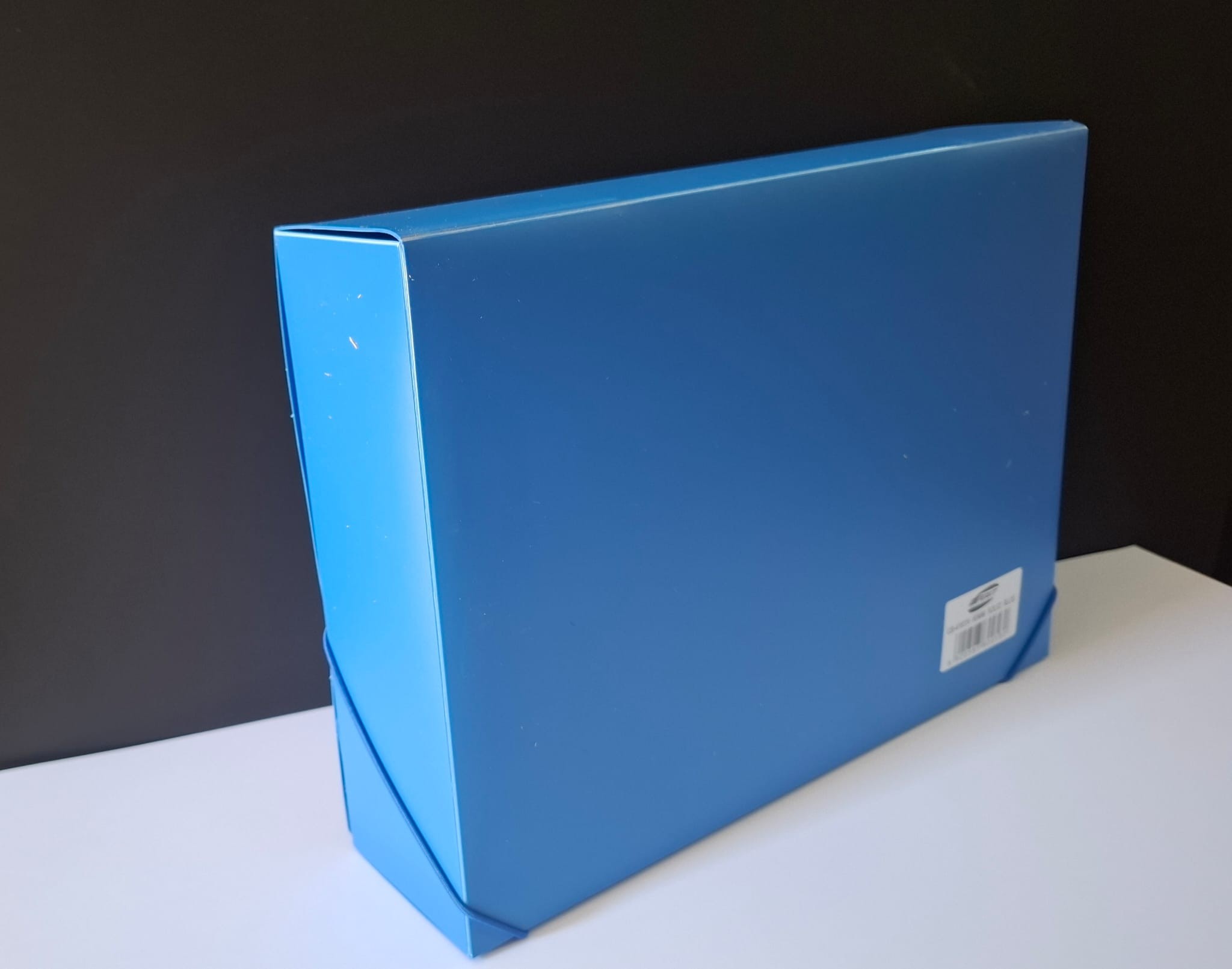 BoxFile PVC 80mm Spine - Blue