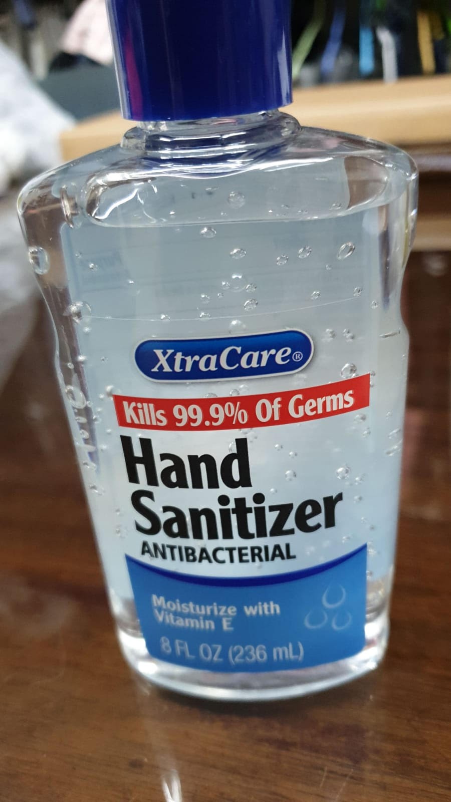 Xtracare hand shop sanitizer
