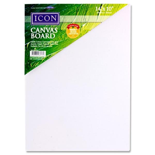 Canvas Board 265gm2 - 35 x 25cm