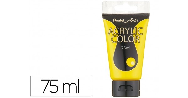 Pentel - Acrylic - YELLOW - 75ml