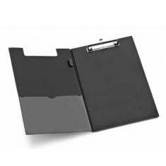 Clip Board Fold Over - BLACK - CHN