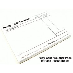 Petty Cash Vouchers