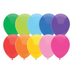 Balloons 30cm Assorted x 100 L / S