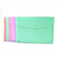 Button Wallet A4 size 330 x 237 ( PASTEL )