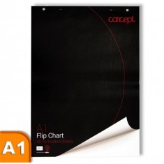 Flip Chart A1 Plain - 170gsm x 40 sheets