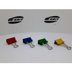 Fold Back Clips Size 32mm - Coloured