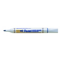 Pentel - White Board Markers - Blue Medium ( x 12 )