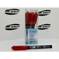 Perm - Marker 4mm - Bullet Tip - Red 