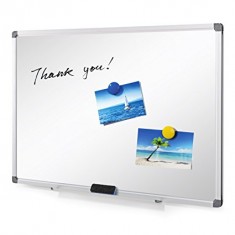 White Boards Magnetic, Aluminum Frame size 90 x 120 