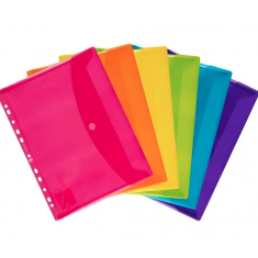 Button Wallet A4 size 330 x 237 ( Punched ) 