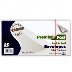 Env size 11 x 23 - Self Seal ( PACKED X 50 ) PLAIN