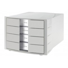 Desk Top Cabinet x 4 Drawers Grey ( US-21 )