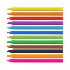 FACTIS - Crayons Plastic ( x 12 )