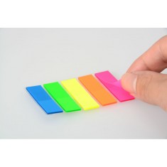 Page Markers - size 45 x 12 Neon 125 pcs - CASSA