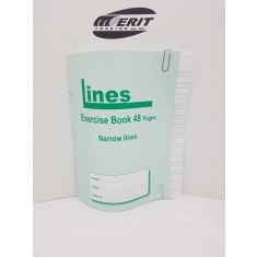 Ex/Book (a2)- Lines Collection 48 Pages Narrow 13 Lines (x 30)