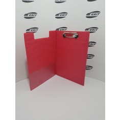 Clip Board Fold Over - RED - CASSA