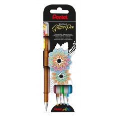 Pentel Glitter Gel Pen ( x 4 )