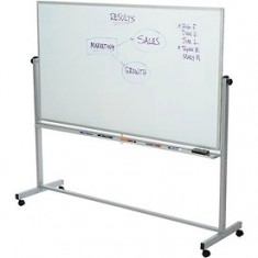 Easel - White Board size 70 x 100 on Wheels