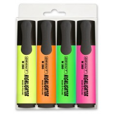 Highlighters Assorted ( x 4 )