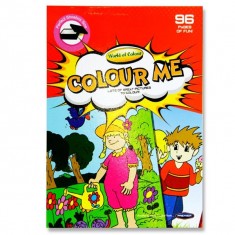 Colouring Book ( A5 ) - Perforated 96 pgs