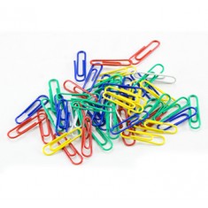 Paper Clips 33mm - Coloured - FOSCA