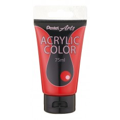Pentel - Acrylic - RED - 75ml