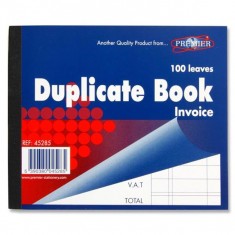 Invoice Book - Duplicate S/S