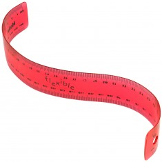 Flexible ruler 30cm - Lebez ( x 24 )