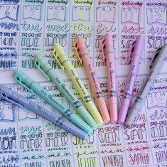 Pentel - Highlighters ( PASTEL DISPLAY ) 48 pcs