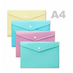Button Wallet A4 size 330 x 237 ( PASTEL )