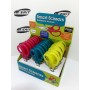 Kids Scissors Display x 24 Neon 14.5 cm Plus