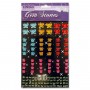 Icon Craft Card 120 Self Adhesive - Gem Stones - Butterfly