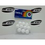 White Balls 25mm x 10 ( 1 x 5 )