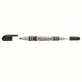 Pentel Twin Tip - Overhead - Black ( x 10 )