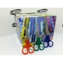 Kids Scissors Display x 30 Neon 12.5 cm Lebez